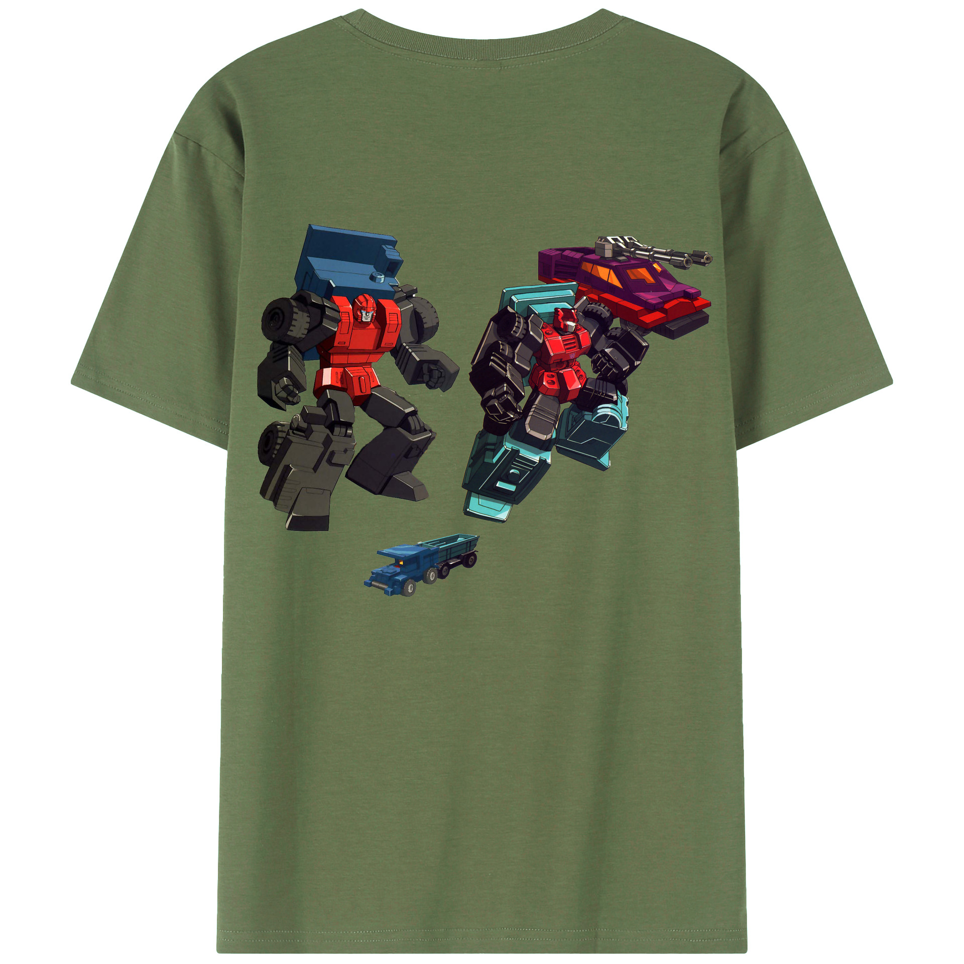 （画像用）  綿100％ メンズ半袖Tシャツ（バックプリント） 通気性